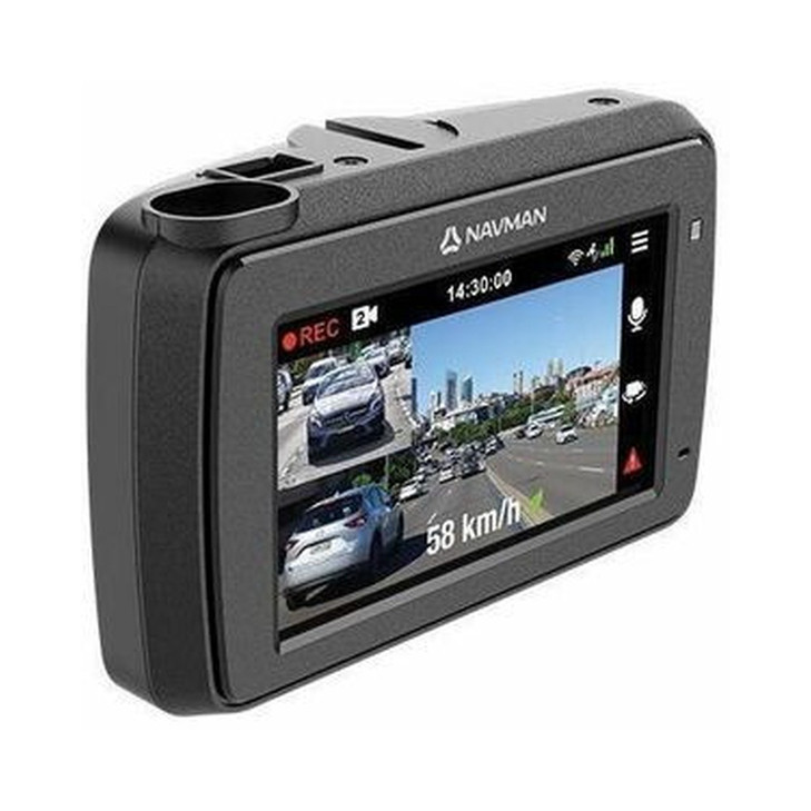 Navman MiVue Smart True 4K DC Dash Cam With Dual Front and Rear Recording