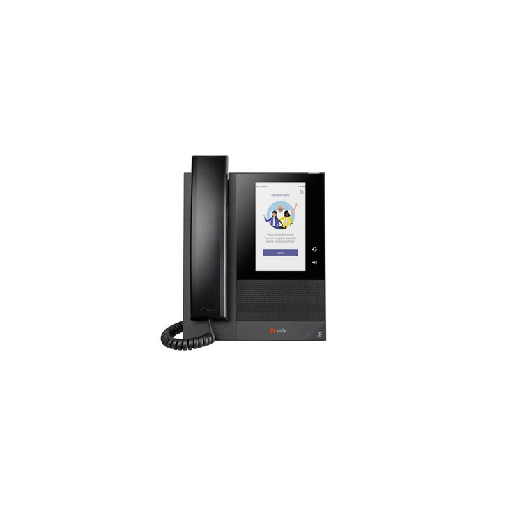 Poly CCX 400 Business Media Phone for Microsoft Teams and PoE-enabled
