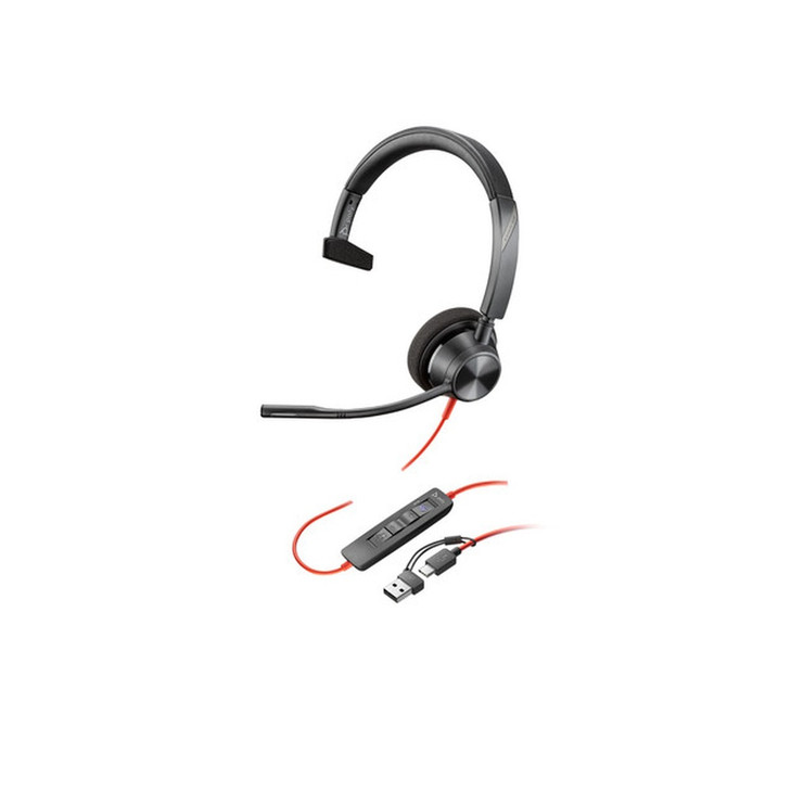 Poly BW 3310 Mono -M USB-C HS +USB-C/A