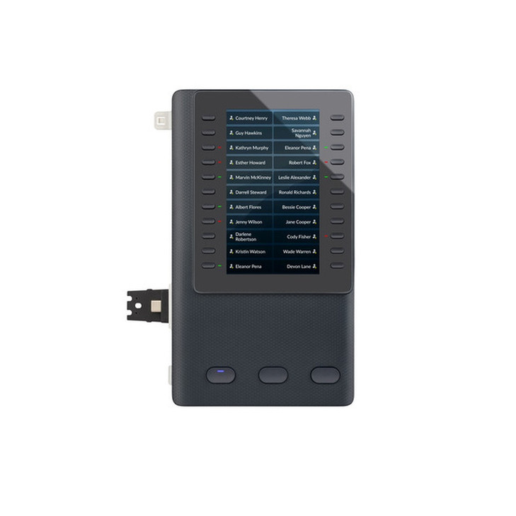 Poly Edge E Phone Expansion Module - 12.7 cm (5") LCD - Wall Mountable, Desktop