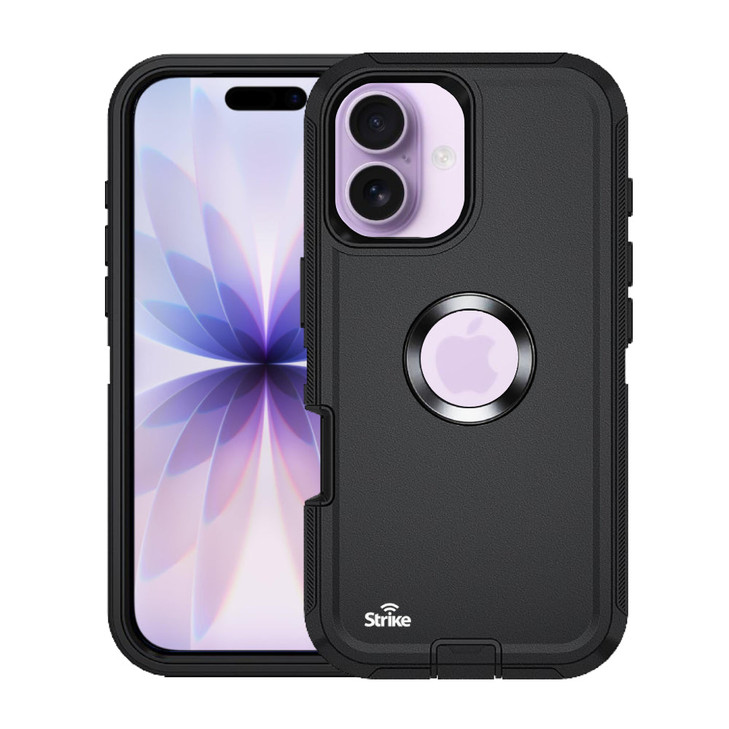 Strike Rugged Case For Apple iPhone 17 (Black)