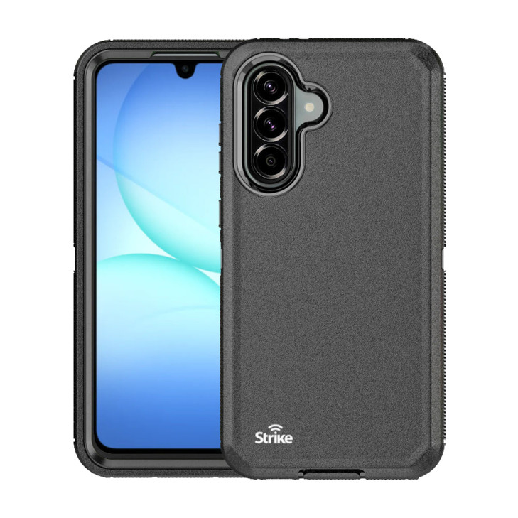 Strike Rugged Case For Samsung Galaxy A17 (Black) - V2