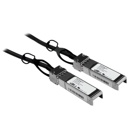 StarTech.com 3m 10G SFP+ to SFP+ Direct Attach Cable for Cisco SFP-H10GB-CU3M - 10GbE SFP+ Copper DAC 10Gbps Passive Twinax - Cable for Network Device, Server, Switch - First End: 1 x SFP+ Network - Male - Second End: 1 x SFP+ Network - Male - 10 Gbi