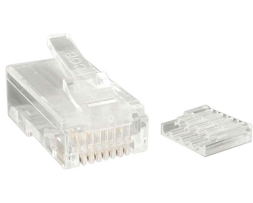 StarTech.com Cat 6 RJ45 Stranded Modular Plug Connector - 50 Pack - 1 x RJ-45 Network Male - Clear
