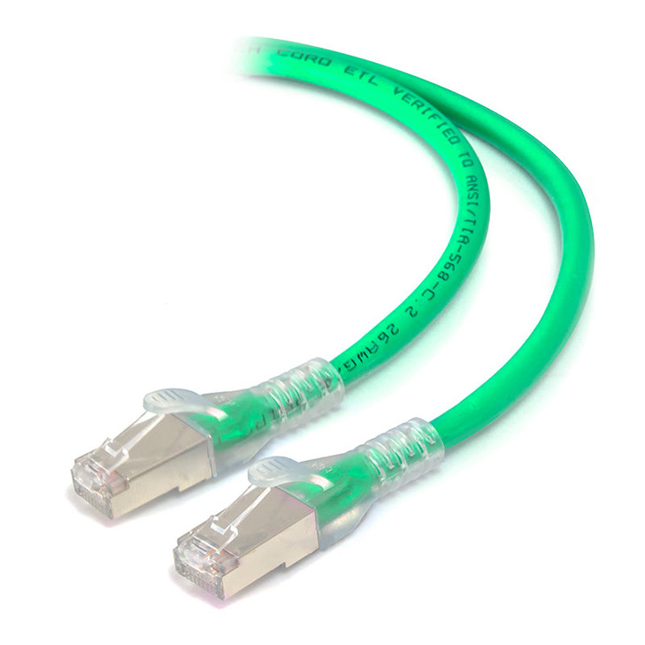 ALOGIC 0.5m Green 10G Shielded CAT6A LSZH Network Cable