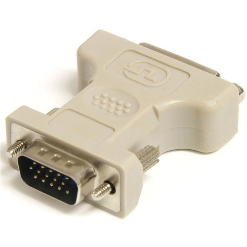 StarTech DVI to VGA Cable adapter - DVI-I (F) - HD-15 (M) - 1 x 29-pin DVI-I Video Female - 1 x 15-pin HD-15 VGA Male - Beige