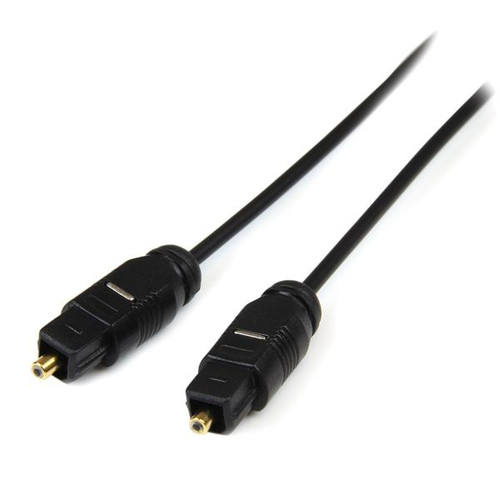 StarTech 3 ft Toslink SPDIF Optical Digital Audio Cable - Deliver high quality optical digital sound, with no signal interference