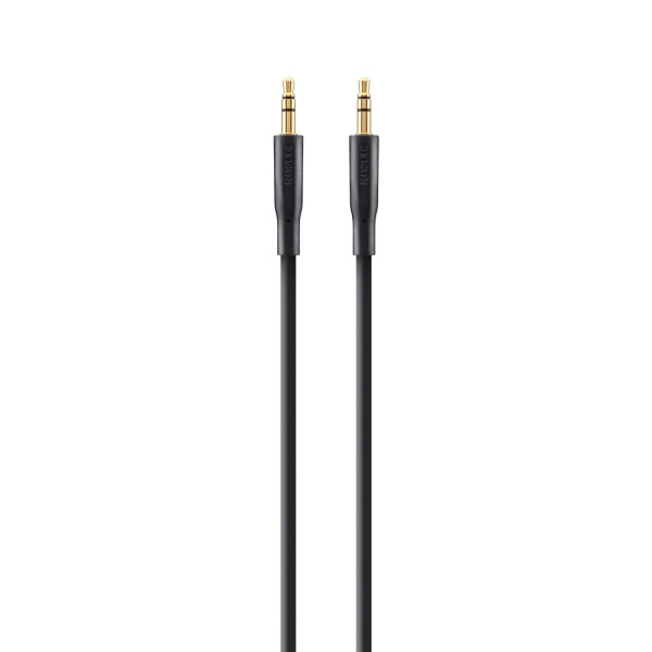 Belkin 2 m Audio Cable - Cable for Audio Device - Gold Plated Connector