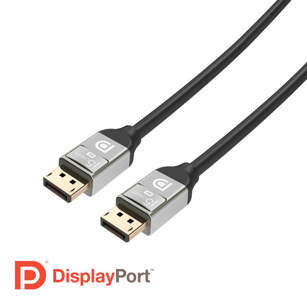 j5create JDC43L10 1.01 m DisplayPort A/V Cable - 1 - Cable for Notebook, Desktop PC, Set-top Box, Monitor, HDTV, Projector, TV - First End: 1 x DisplayPort 1.4 Digital Audio/Video - Male