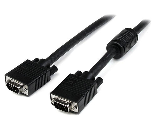 StarTech 3m Coax High Resolution Monitor VGA Video Cable - HD15 to HD15 M/M - 3 meter VGA Cable - 3m VGA Cable - Cable for Video Device, Monitor - First End: 1 x 15-pin HD-15 - Male