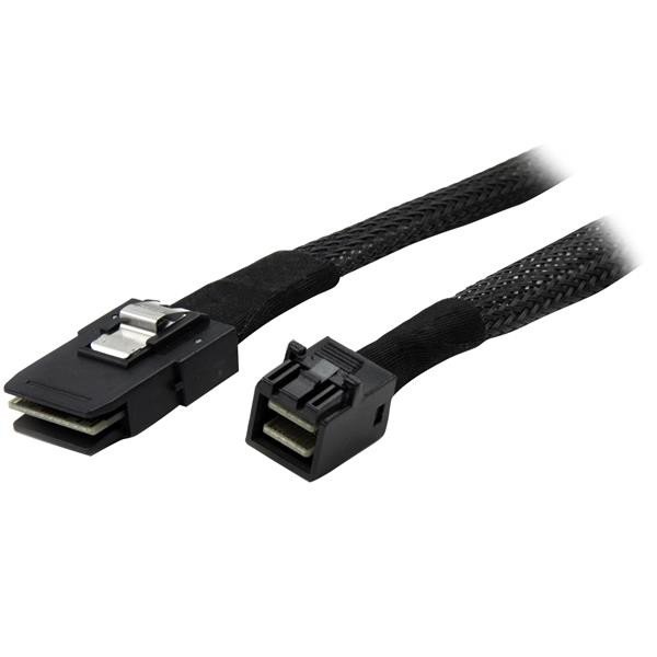 StarTech 1m Internal Mini SAS Cable - SFF-8087 to SFF-8643 - Mini SAS to Mini SAS - Cable for SATA Controller, Backplane, SAS Controller - First End: 1 x 36-pin SFF-8087 Mini-SAS - Male