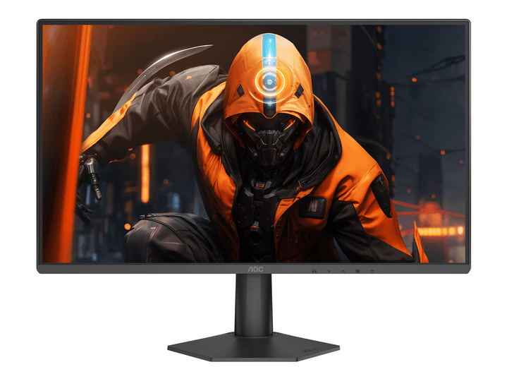 AOC 23.8' Gaming Monitor – 260Hz Fast IPS, 1920x1080, 0.3ms MPRT, 107% sRGB, HDCP 2.2, HDMI 2.0 x 1, DisplayPort 1.4 x 1, tilt -5° ~ 23°, VESA 100x100