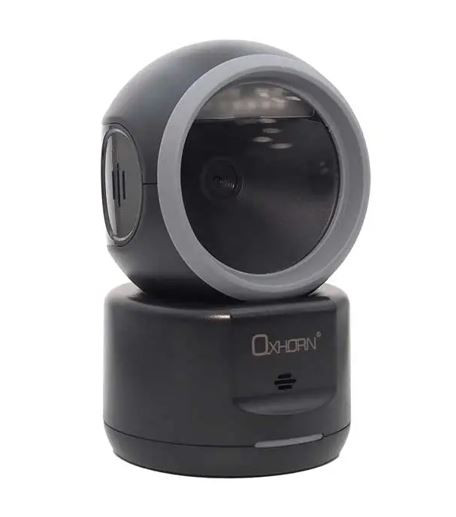 Oxhorn Wireless Bluetooth 2D Desktop Barcode Scanner Commercial Grade USB Plug&Play 5V 1A Sensor Pixel Supported most of System Black