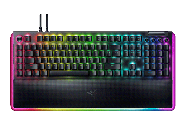 Razer BlackWidow V4 Pro-Mechanical Gaming Keyboard (Green Switch)-US Layout