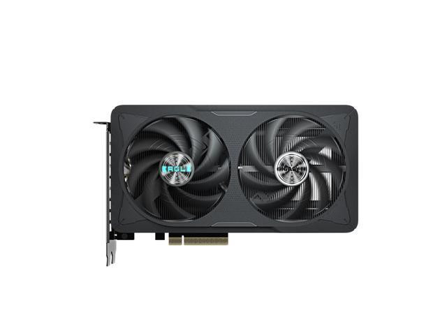 GeForce RTX 5060 EAGLE OC 8G Powered by GeForce RTX 5060 Integrated with 8GB GDDR7 128bit memory interface WINDFORCE cooling system 7680x4320