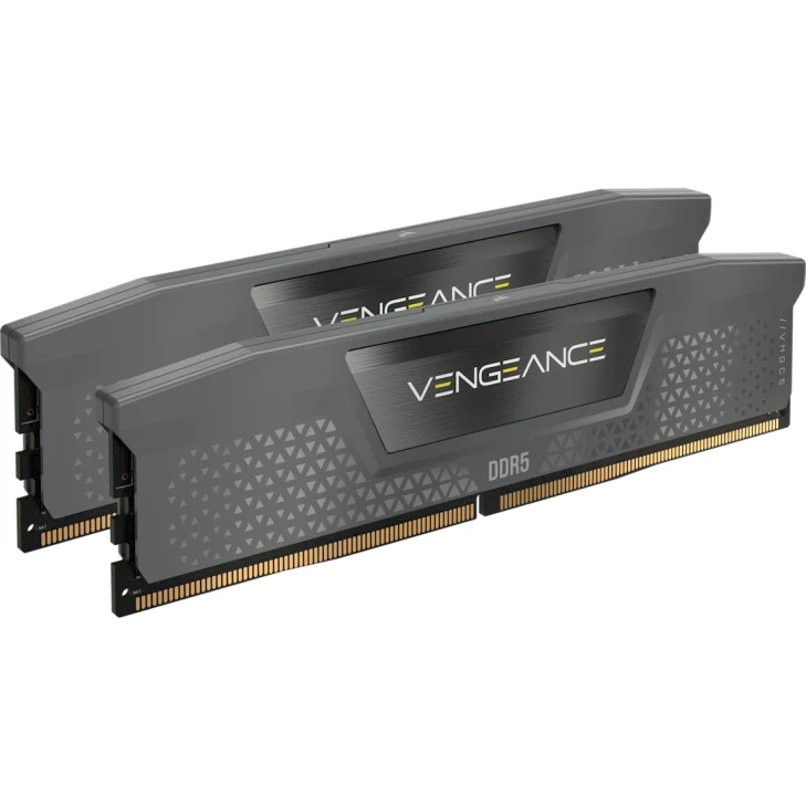CORSAIR VENGEANCE DDR5 32GB (2 x 16GB) DDR5 6000 CL38-44-44-96 1.35V Intel XMP & AMD EXPO - GREY