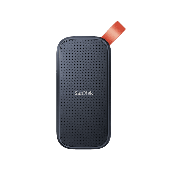 SanDisk Portable SSD, SDSSDE30 2TB, USB 3.2 Gen 2, Type C to A cable, Read speed up to 800MB/s, 2m drop protection, 3-year warranty