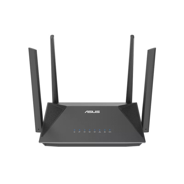 ASUS RT-AX52 (AX1800) Dual Band WiFi 6 Extendable Router, Instant Guard, Parental Control Scheduling, Built-in VPN, AiMesh Compatible