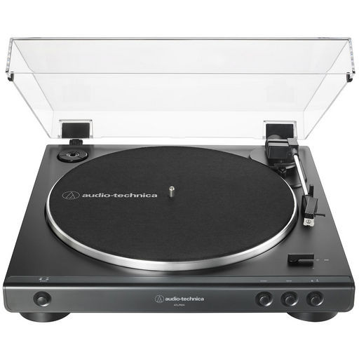 Audio Technica LP60X TURNTABLE - Standard belt drive turntable with external AC power supply (Black)