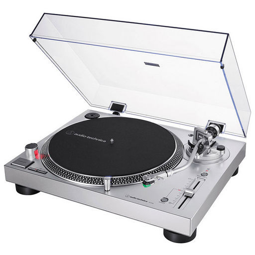 Audio Technica LP120X DIRECT DRIVE USB TURNTABLE - Direct-Drive Turntable (Analog & USB) - Silver