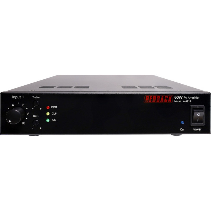 Redback 60W Public Address (PA) Zone Amplifier