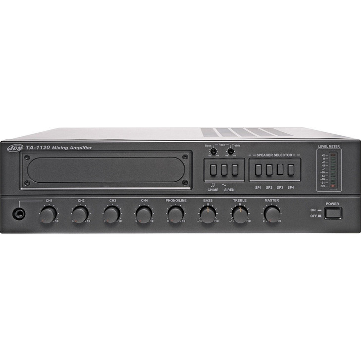 JDM Audio PA Mixer Amplifier 4 Zone 60W