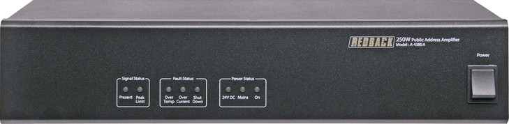 Redback 250W Public Address (PA) Power Amplifier