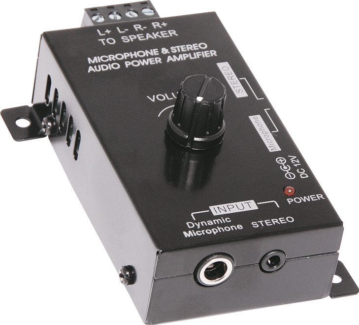 Dual Input 15W Stereo Amplifier