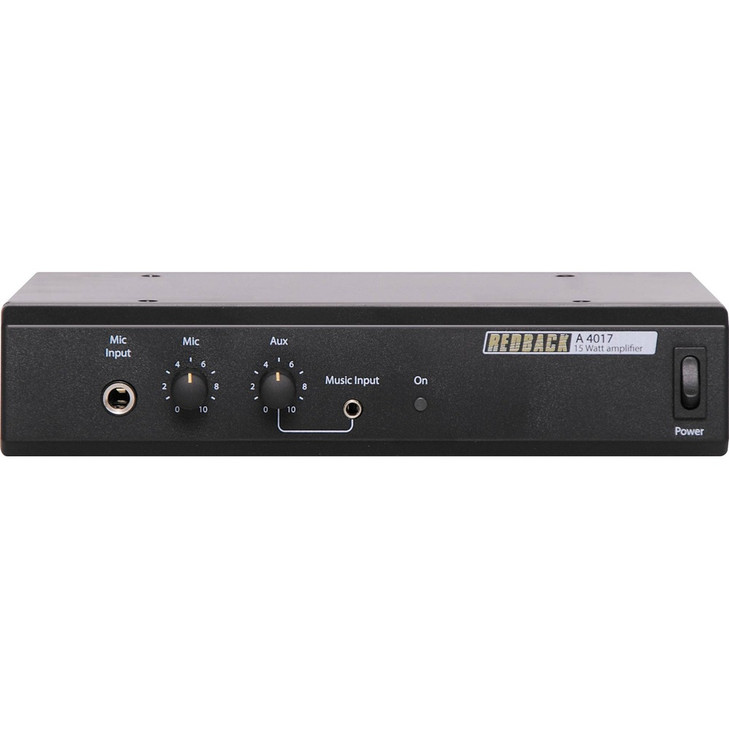 Redback 15W Public Address (PA) Amplifier