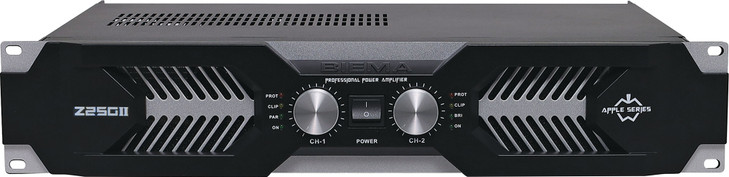 Biema PA Amplifier Stereo/Bridgeable 2x250W