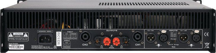 Biema PA Amplifier Stereo/Bridgeable 2x350W