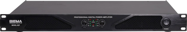 Biema PA Amplifier Stereo/Bridgeable 2x250W