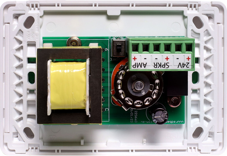 Redback Volume Control 10W 100V Line Clipsal Pro - Horizontal White