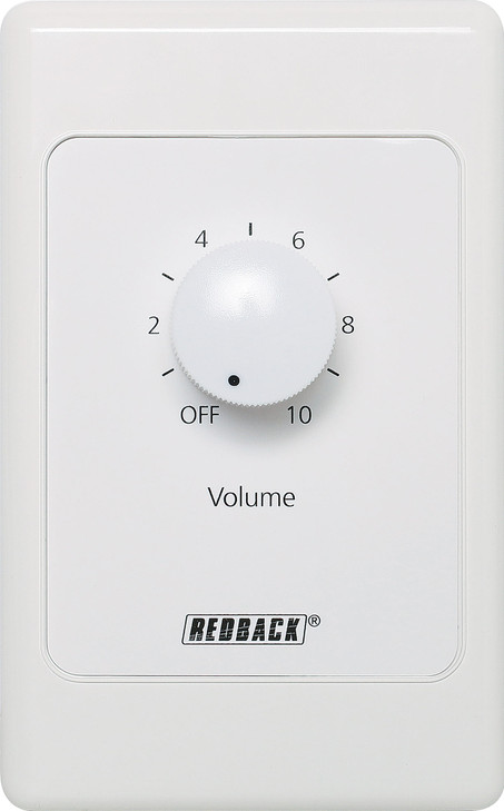 Redback Attenuator Volume Control 10W 100V Line - Vert.