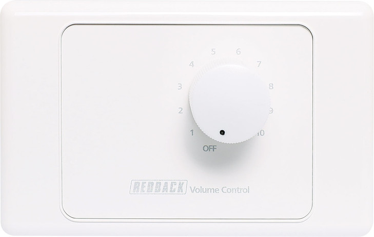 Redback Volume Control 40W 100V Line - Horizontal