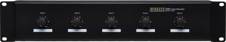 Redback Attenuator Volume Control 5 Zone Evac 40W / 100V Line