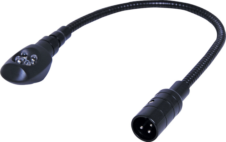 12VDC 350mm XLR Gooseneck LED Lamp