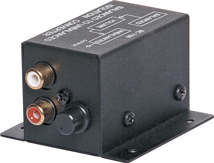 Redback Balanced To Unbalanced Converter XLR-RCA
