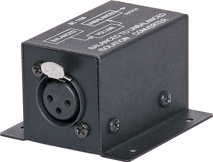 Redback Balanced To Unbalanced Converter XLR-RCA