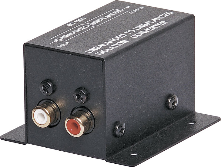 Redback Unbalanced Stereo Line Isolation Transformer RCA-RCA