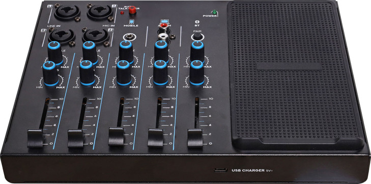 Redback 5 Channel Mixer With Bluetooth