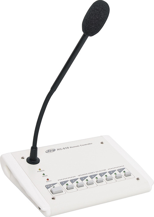 JDM Audio 6 Zone Paging Console