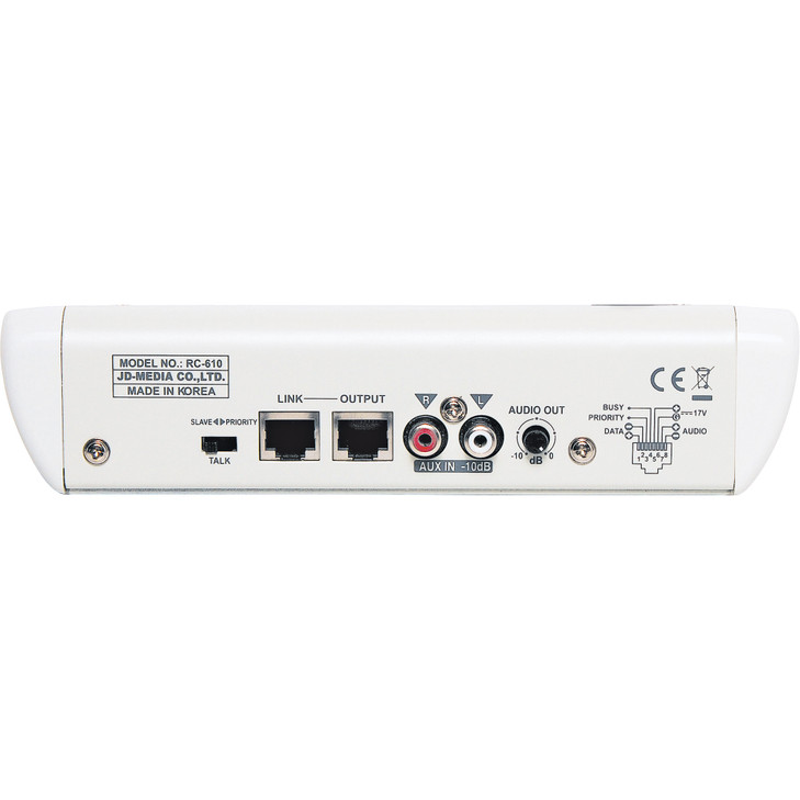 JDM Audio 6 Zone Paging Console
