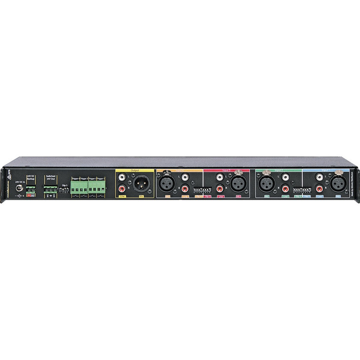 Redback 4 Channel Public Address (PA) Mixer With MP3 Message Player