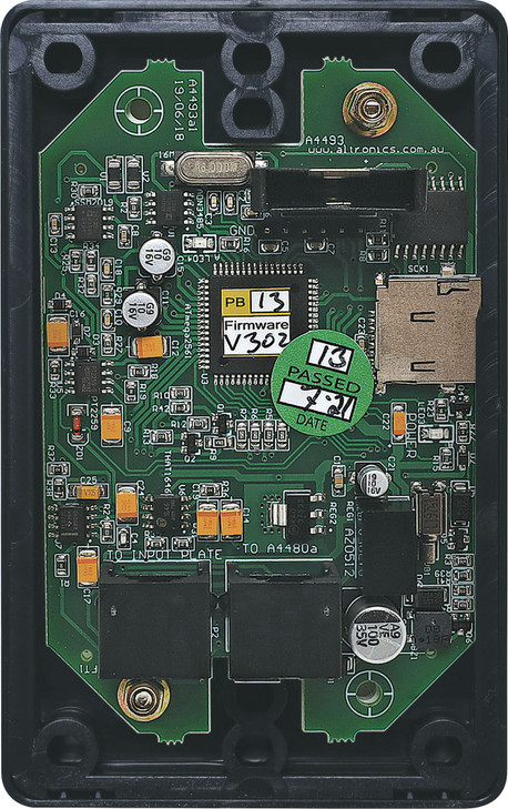 Redback Touchscreen Source Switching Black Wall Plate to suit A4480B