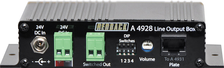 Redback Single Output Microphone/Line Hub