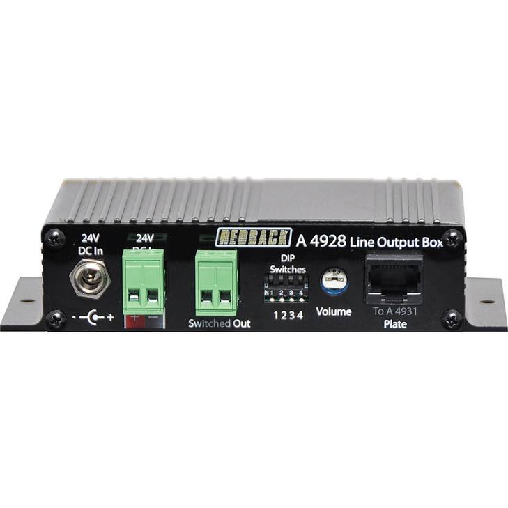 Redback Single Output Microphone/Line Hub