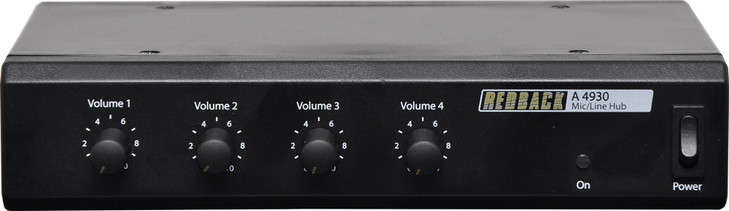Redback Four Output Microphone/Line Hub