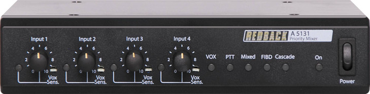 Redback 4 Input 3 Tier Priority Mixer