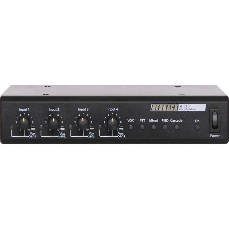 Redback 4 Input 3 Tier Priority Mixer